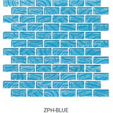 Npt Pool ZPH-BLUE1X2 Zephyr Blue 1X2"