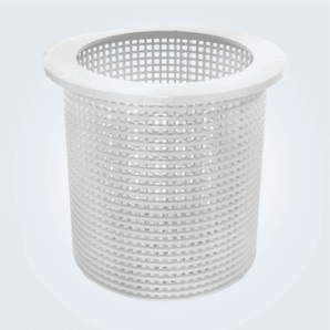 Pool Skimmer Basket AMP 85000 White