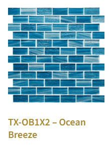 TileXpressions Ocean Breeze 1x2 TX-OB1X2